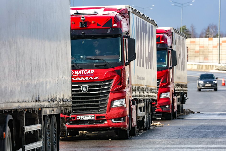 Запуск беспилотных грузовиков на ЦКАД Запуск беспилотных грузовиков на ЦКАД