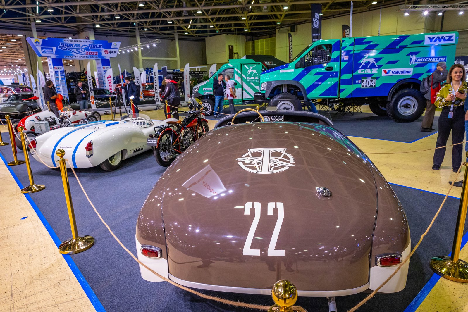 Реактивная самоделка и советский автоспорт: чем удивила выставка  MotorsportExpo 2022