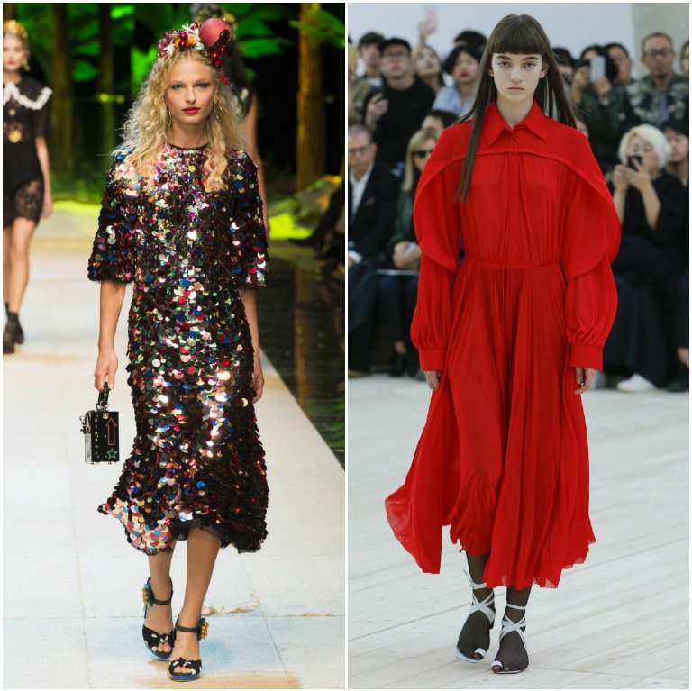 Dolce & Gabbana; Céline. 