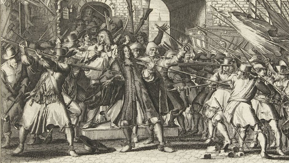 Захват Йохана де Витта, 1672 год Захват Йохана де Витта, 1672 год