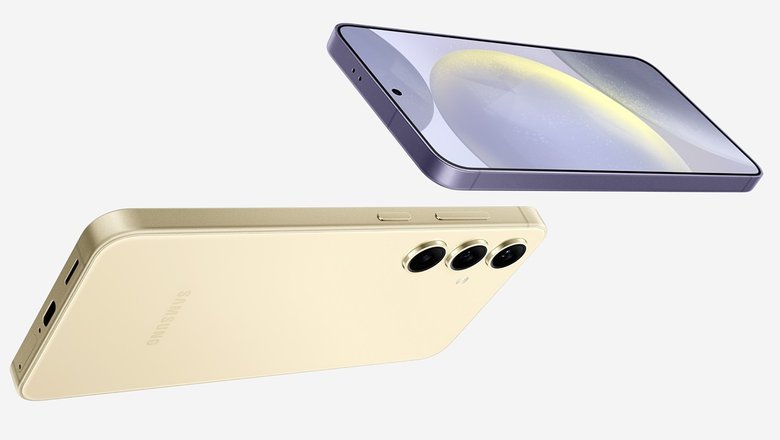 Samsung Galaxy S24 оснащен плоским экраном с диагональю 6,2 дюйма. Фото: Samsung