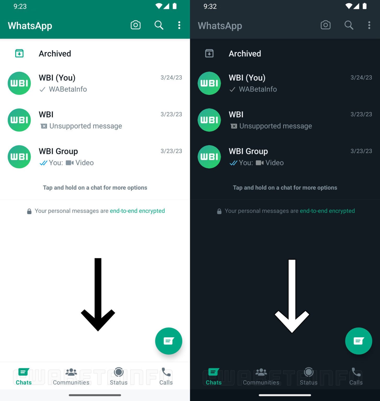 WhatsApp на Android получит редизайн: что изменится - Hi-Tech Mail.ru