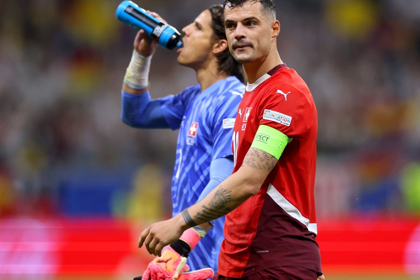 Полузащитник Швейцарии Джака получил травму и пройдёт МРТ перед матчем ¼ финала Евро-202