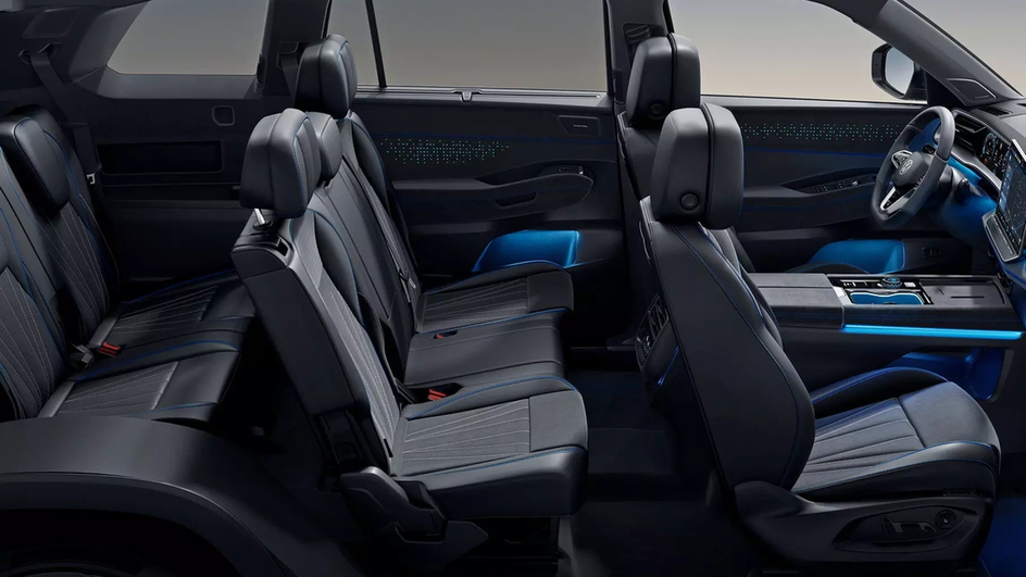 Салон нового Volkswagen Teramont Салон нового Volkswagen Teramont