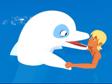 Кадр из Ум. Белый дельфин