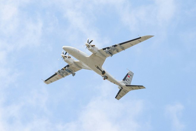 Тяжелый турецкий БПЛА Тяжелый турецкий БПЛА
