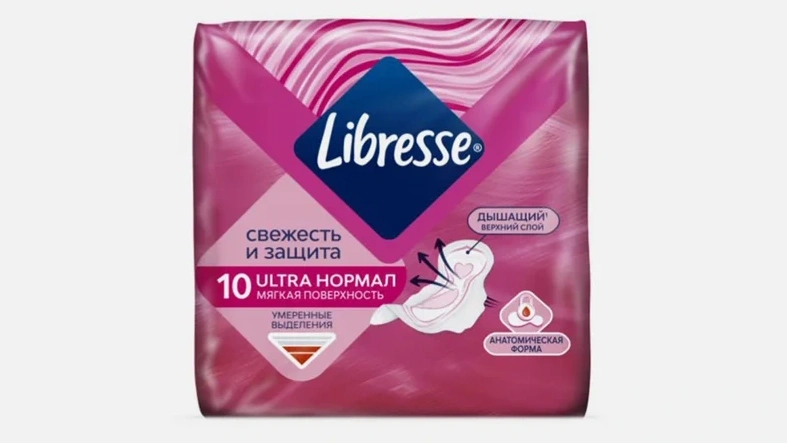 Гигиенические прокладки для месячных фирмы Libresse серии ultra normal Гигиенические прокладки для месячных фирмы Libresse серии ultra normal