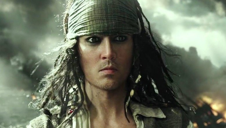 Омоложенный герой Джонни Деппа в «Пиратах Карибского моря»