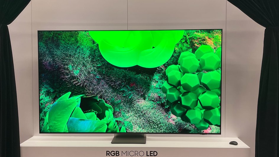 ЖК-телевизор с подсветкой RGB microLED от Samsung