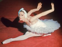 В балете «Лебединое озеро», 1987 год В балете «Лебединое озеро», 1987 год