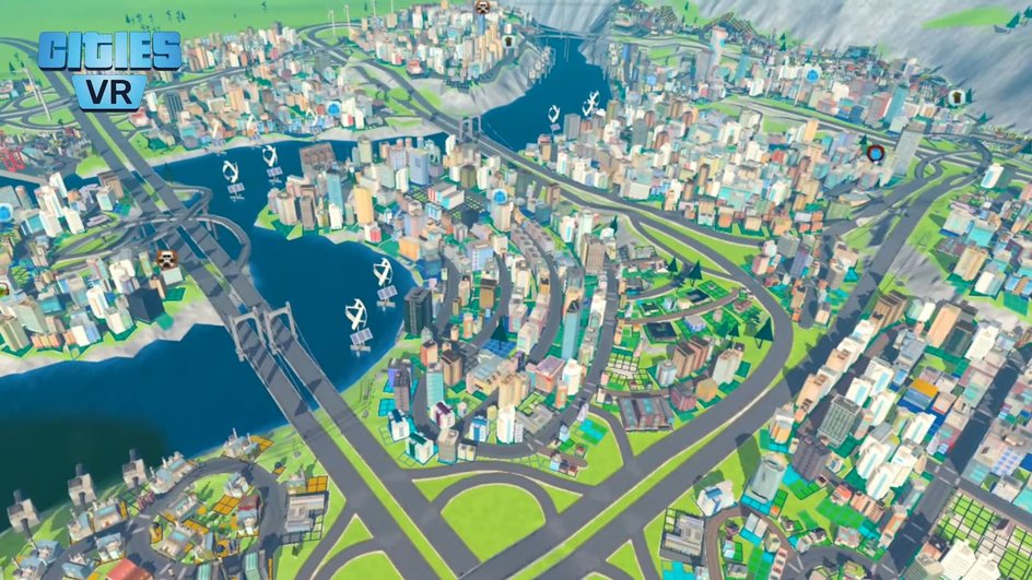 Создайте город своей мечты в Cities VR.