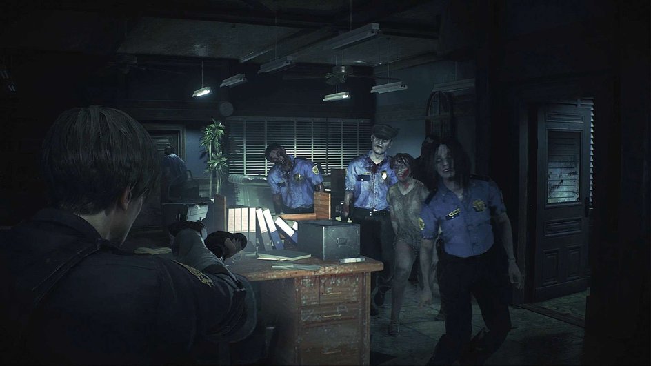 Скриншот геймплея Resident Evil 2 (Remake) Скриншот геймплея Resident Evil 2 (Remake)