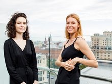 Любовь Толкалина с дочерью Любовь Толкалина с дочерью