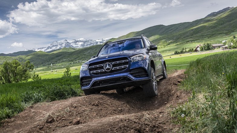 slide image for gallery: 24630 | Mercedes-Benz GLS бездорожье