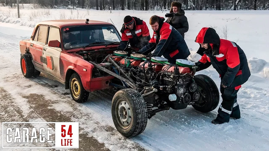 Кадр из передачи «Гараж 54» Кадр из передачи «Гараж 54»