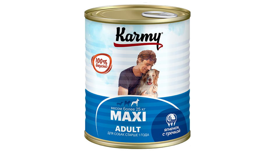 Влажный корм для собак Karmy Maxi Adult Влажный корм для собак Karmy Maxi Adult