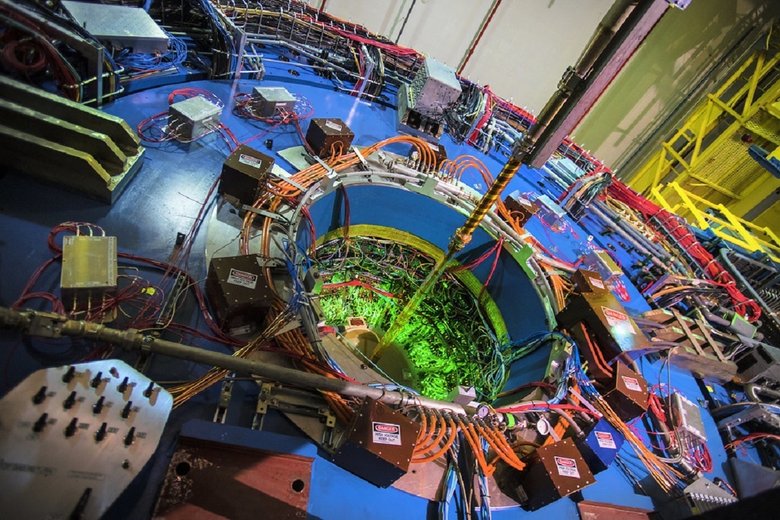 Детектор STAR на коллайдере релятивистских тяжелых ионов RHIC. Фото: Brookhaven National Laboratory