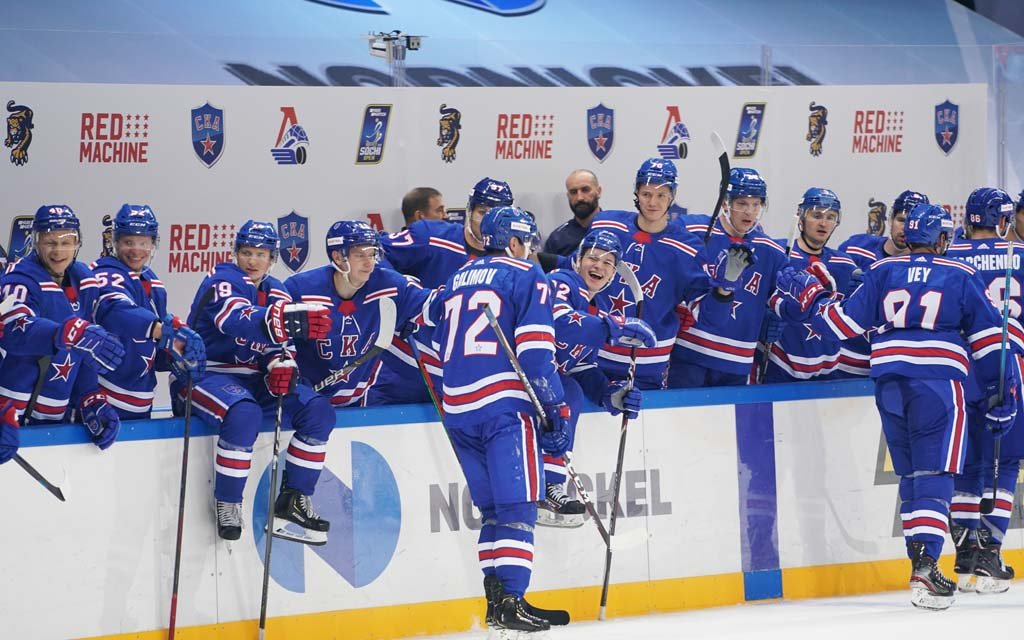 СКА одержал первую с 2017 года гостевую победу над «Авангардом» в КХЛ