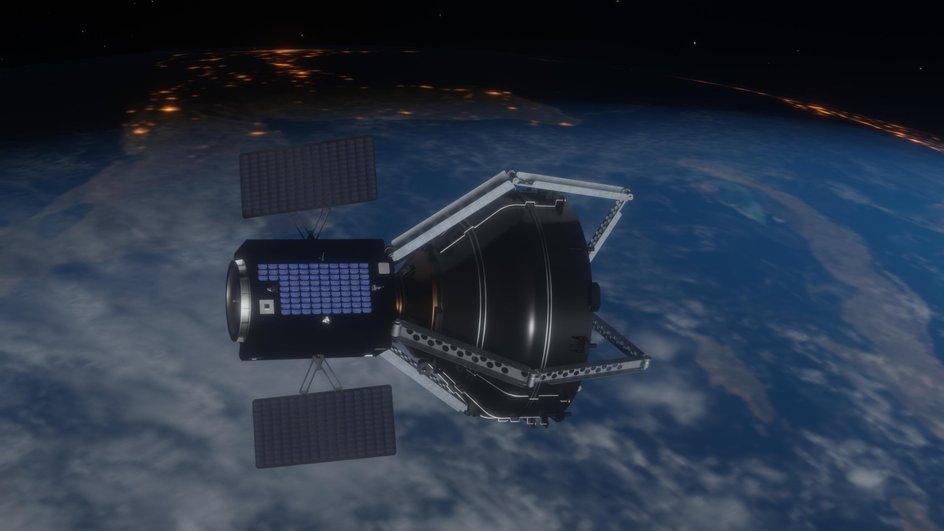 Демонстрация захвата мусора спутником ClearSpace