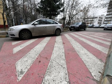 разметка во дворе для пожарной техники