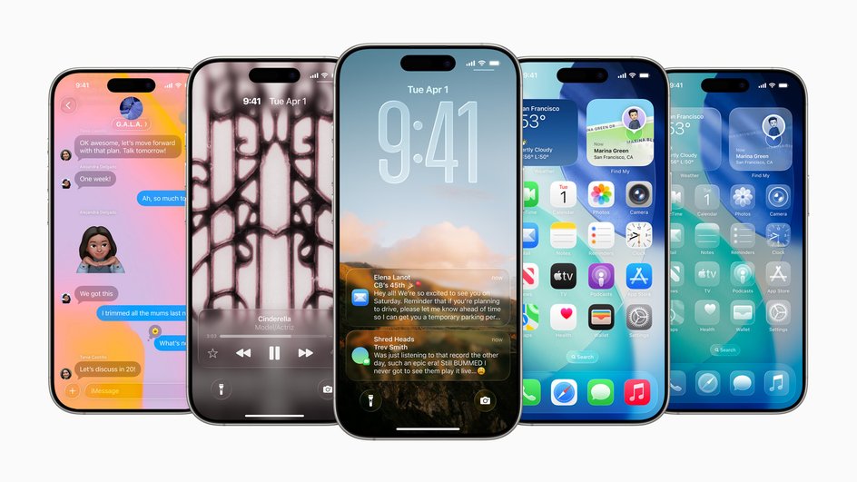 iOS 26 на iPhone iOS 26 на iPhone