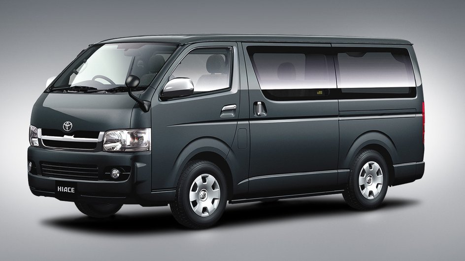 Микроавтобус фирмы Toyota модели HiAce Микроавтобус фирмы Toyota модели HiAce
