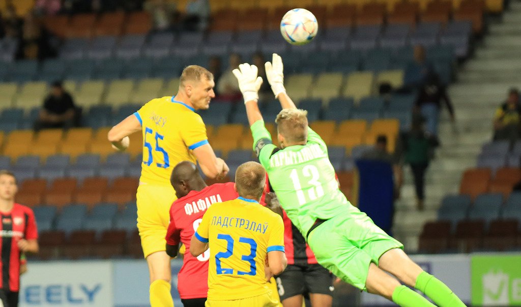 Футболисты БАТЭ добыли пятую победу подряд в матчах чемпионата Беларуси