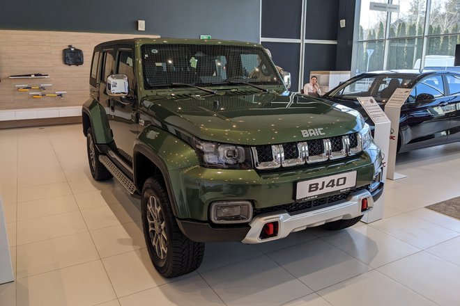 BAIC BJ40 Plus в дилерском центре