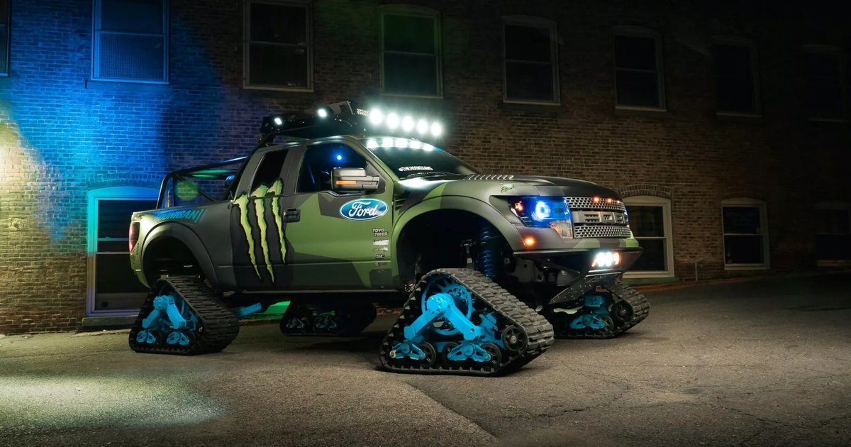 Ken Block’s Custom RaptorTRAX 2009 Ford F-150 For Sale: A Unique Snow-Ready Beast at 5,000