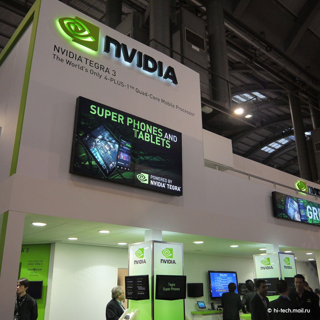 MWC 2012: первые смартфоны с процессором NVIDIA Tegra 3 - Hi-Tech Mail.ru