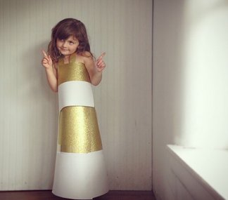 4-летнюю девочку назвали гением моды (фото)