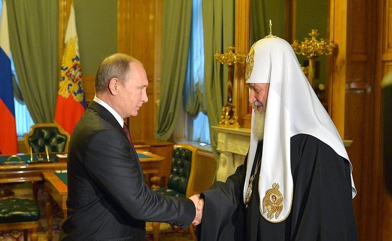 Патриарх Кирилл и Владимир Путин. Фото: kremlin.ru