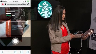 Сканирование кода на пачке кофе и система рекомендаций Starbucks