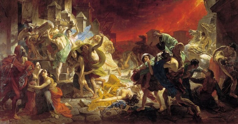 Картина Карла Брюллова «Последний день Помпеи». Фото: Culture Trip