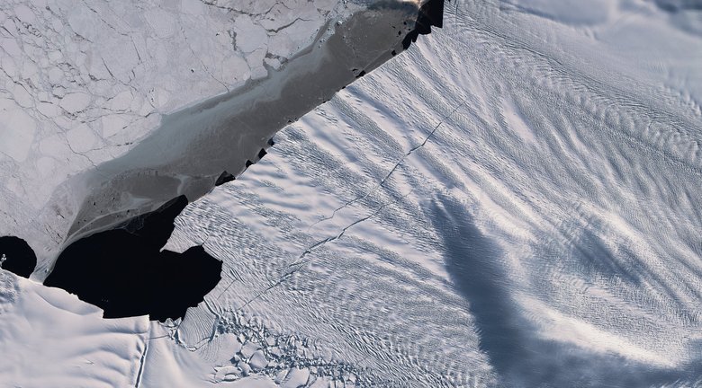 Спутниковый снимок Соснового острова. Фото: ESA