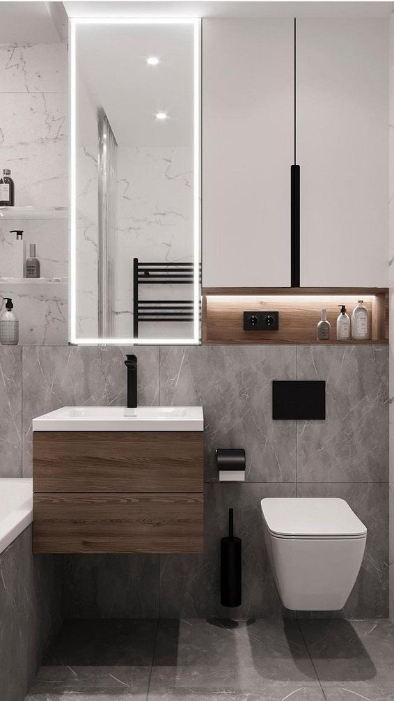 Штора в ванную комнату: стильные идеи, современные материалы и 80 красивых фото