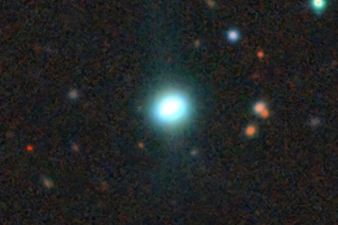 Оптическое изображение J1343+3644. Оптическое изображение J1343+3644.