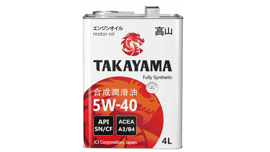 Масло TAKAYAMA Adaptec 5W-40 Масло TAKAYAMA Adaptec 5W-40