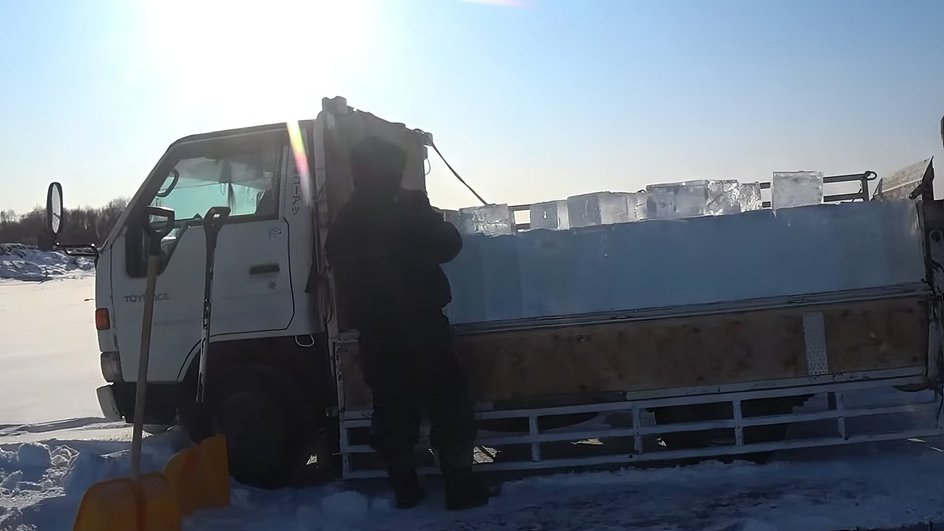 лед в Якутии