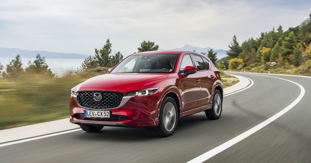 New Mazda CX-5 crossovers went on sale in Russia