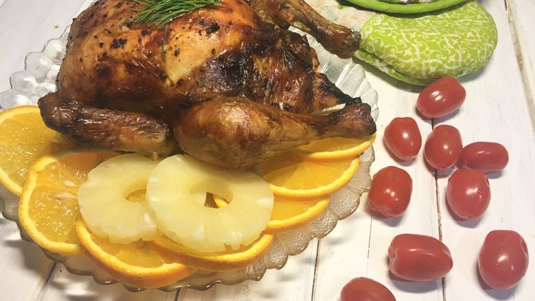 Курица в ананасе рецепт – Европейская кухня: Основные блюда. «Еда»