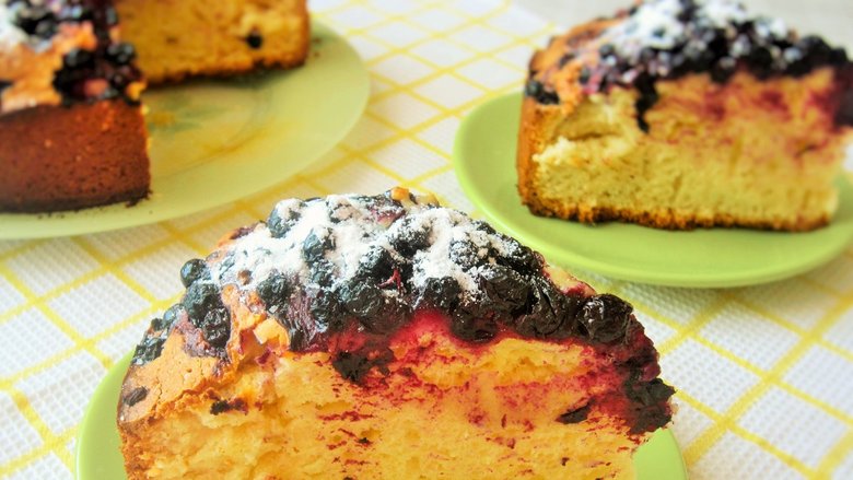 Пирог с черникой и корицей: рецепты от VANILLA LAB