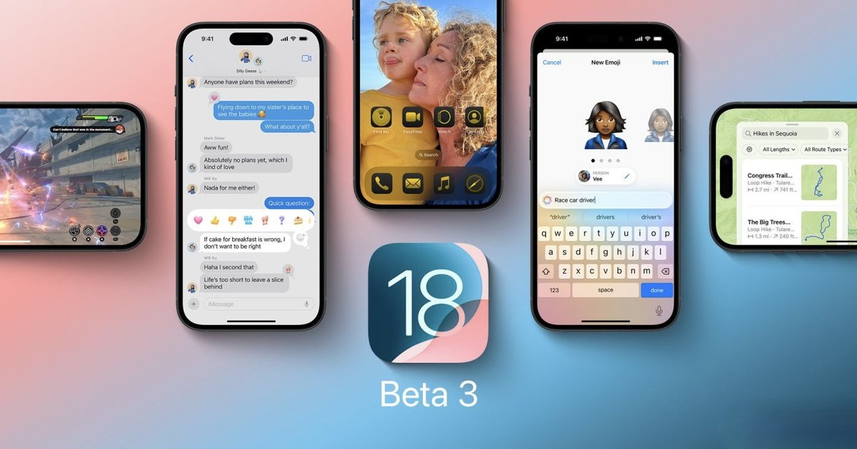 Вышла iOS 18 beta 3: что нового