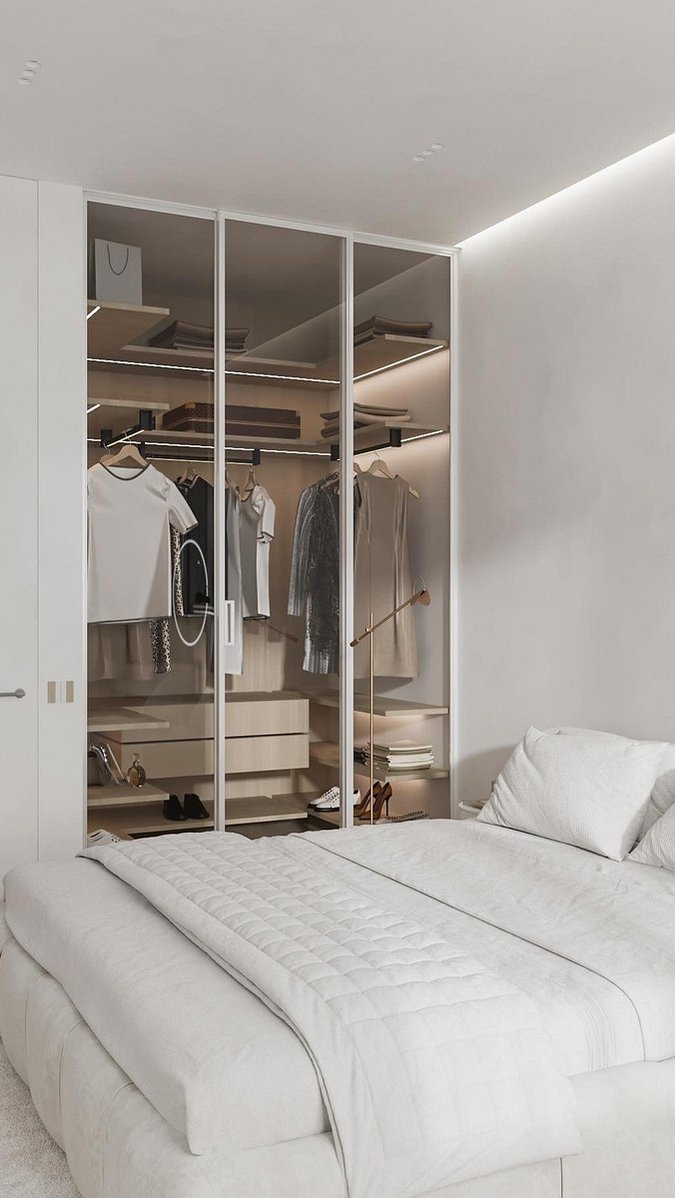 Дизайн спальни — фото ремонта декора и отделки