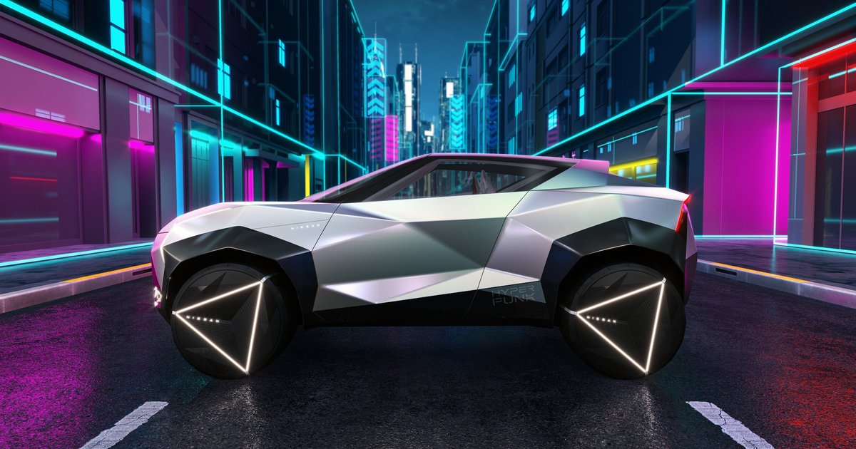 Nissan Hyper Punk Concept: The Future of Electric Juke for Creative Individuals