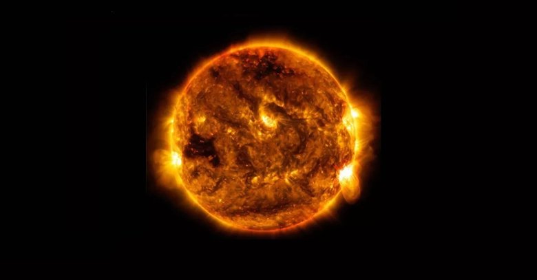 Изображение Солнца, полученное Обсерваторией солнечной динамики NASA. Фото: NASA / SDO