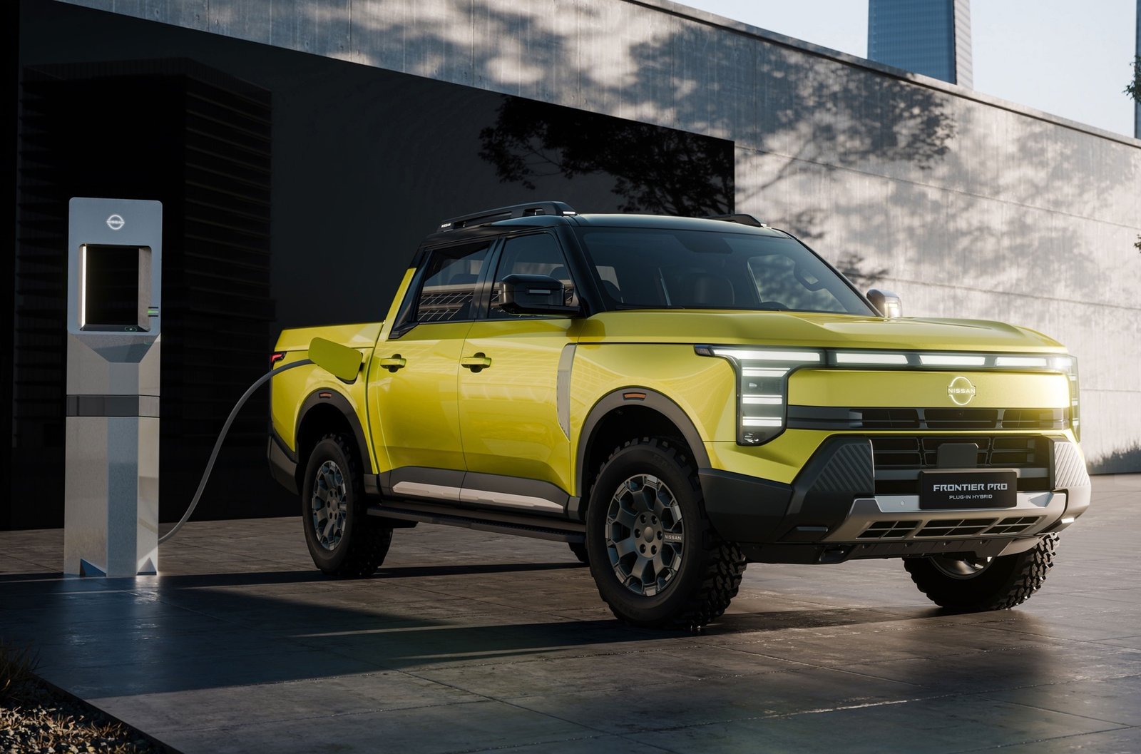 Пикап Frontier Pro стал первым подзаряжаемым гибридом Nissan Пикап Frontier Pro стал первым подзаряжаемым гибридом Nissan