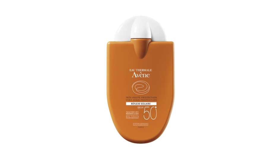 Солнцезащитная компакт эмульсия (крем) фирмы Avene серия Solaires Peaux Sensibles Reflexe Solaire SPF 50+ Солнцезащитная компакт эмульсия (крем) фирмы Avene серия Solaires Peaux Sensibles Reflexe Solaire SPF 50+