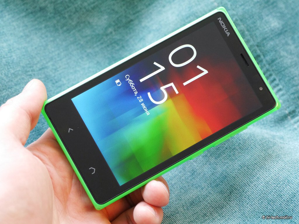 Замена стекла (экрана) Nokia X2