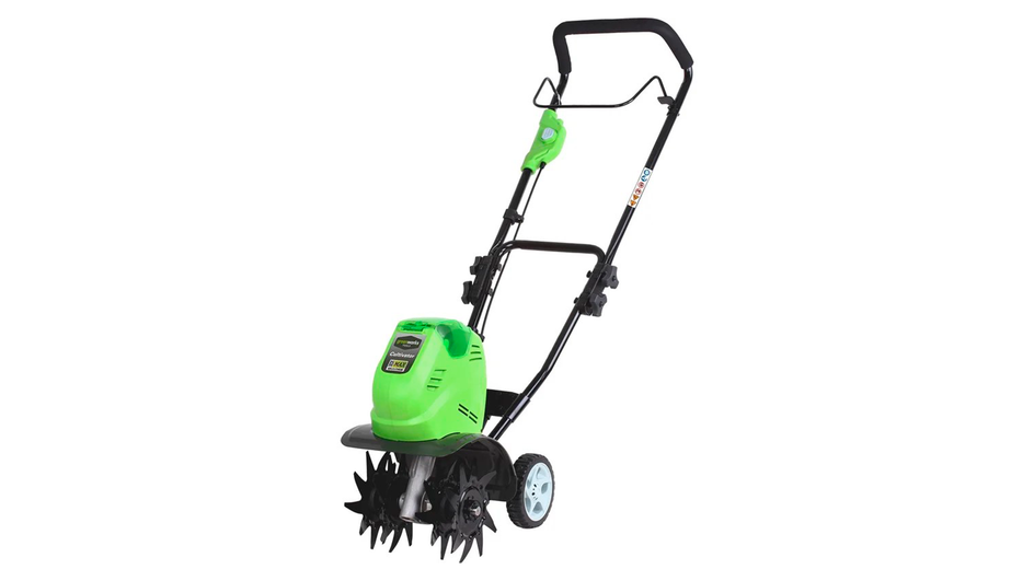 Культиватор GreenWorks G40TL, 40V, 1хАКБ 4 А.ч, ЗУ 27087VB